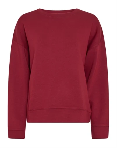 MSCH Copenhagen - MSCHIma Sweatshirt - Burgundy Rhubarb